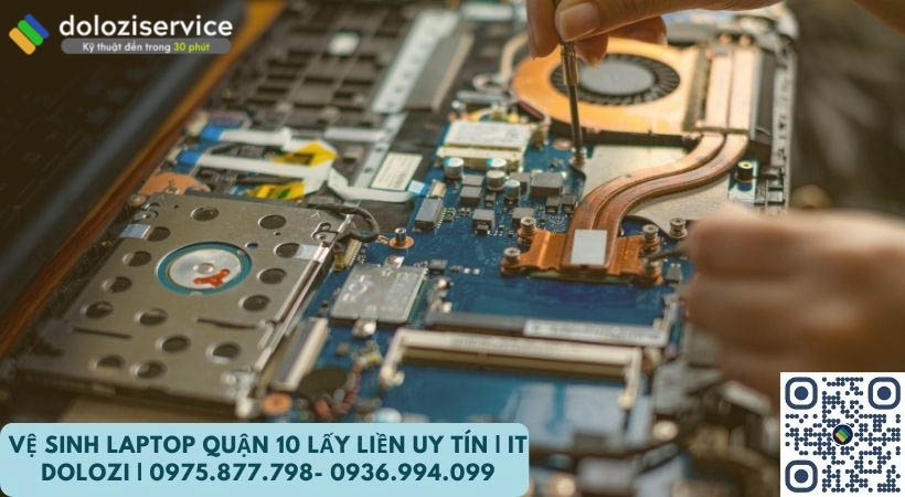 vệ sinh laptop quận 10 