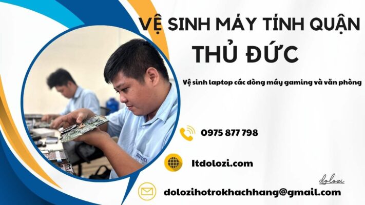 Vệ Sinh Máy Tính Quận Thủ Đức - Gọi Là Đến Ngay!
