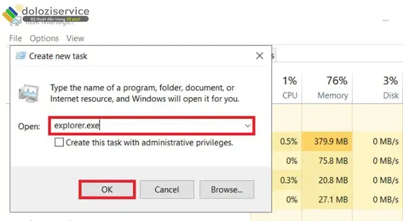 Màn hình máy tính bị đen do lổi ở Windows Explorer: Hướng dẫn chi tiết