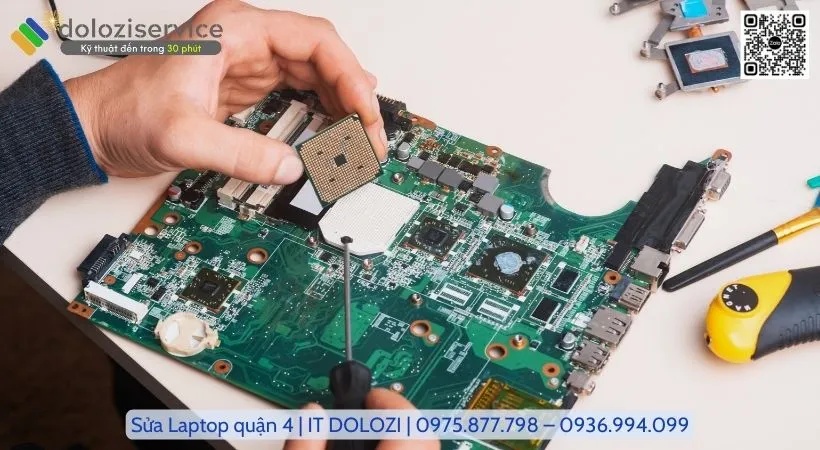 Sửa chữa phần cứng laptop tại quận 4 Sửa chữa phần cứng