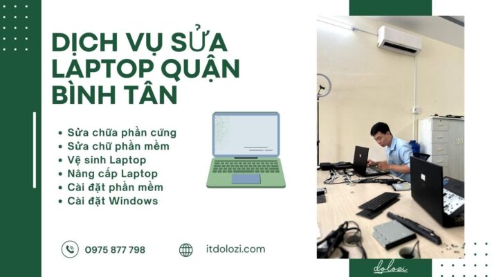 Sửa Laptop Quận Bình Tân: Gọi Ngay! Giá Tốt!