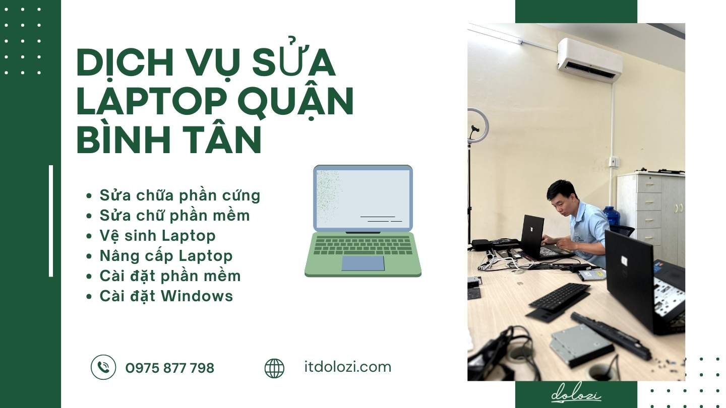 Dịch vụ sửa chữa laptop quận bình tân Dịch vụ sửa chữa laptop quận bình tân