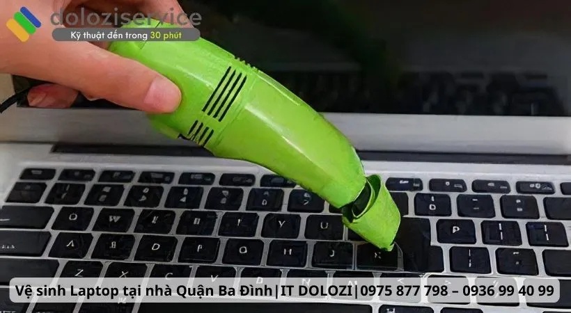 Dịch vụ vệ sinh laptop tại nhà