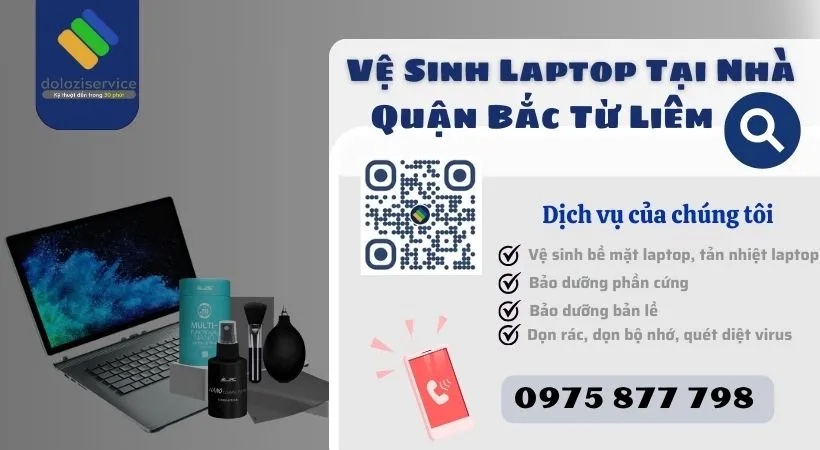 Dịch vụ vệ sinh laptop tại nhà tại Dolozi