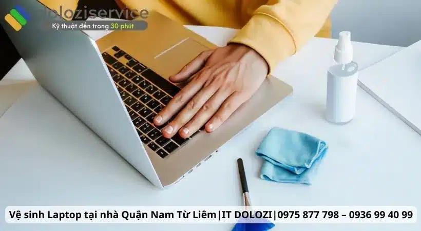 Dung dịch vệ sinh màn hình laptop tại Dolozi, khu vực Cầu Diễn