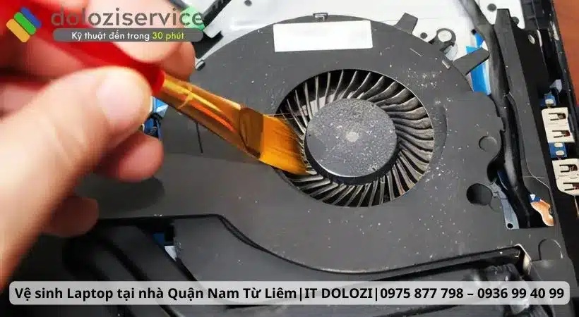 Địa chỉ vệ sinh Laptop tại nhà Quận Nam Từ Liêm, khu vực Mỹ Đình