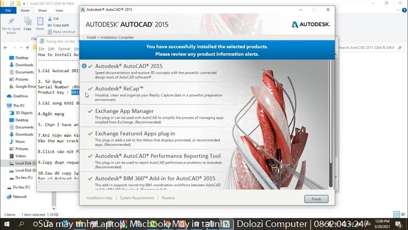 hoàn thành cài đặt autocad 2015 full crack hoàn thành cài đặt autocad 2015 full crack