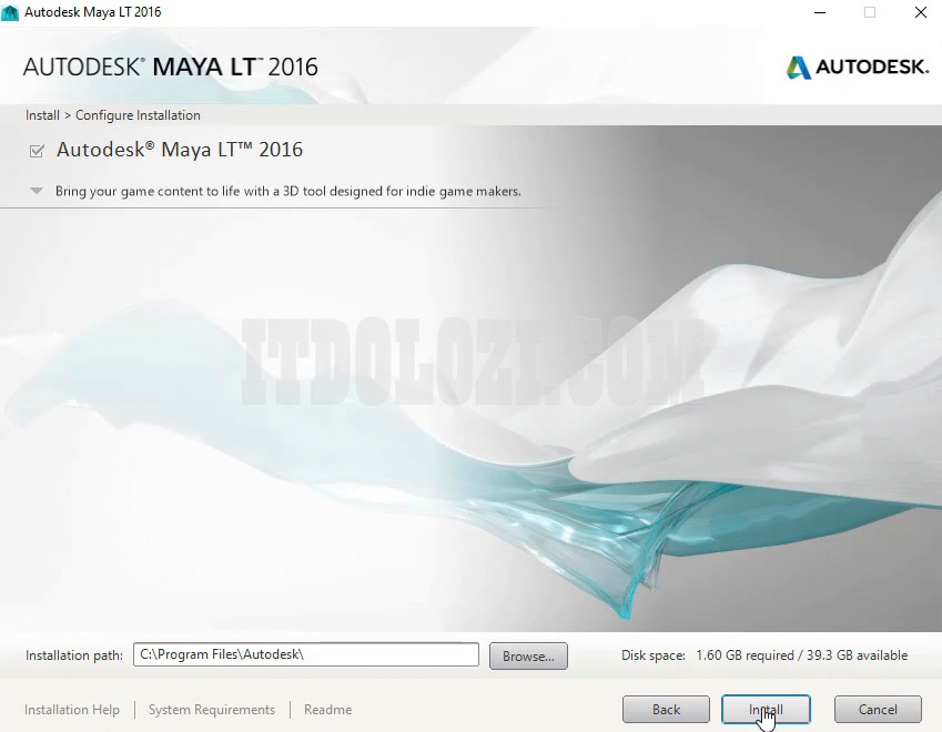Để mặc định sau đó nhấn Install Để mặc định sau đó nhấn Install