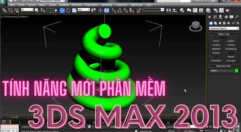Tính năng mới tại phần mềm 3ds max 3013 full crack.