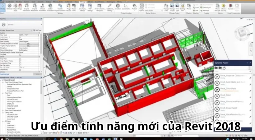 Ưu điểm tính năng mới của Revit 2018 Ưu điểm tính năng mới của Revit 2018