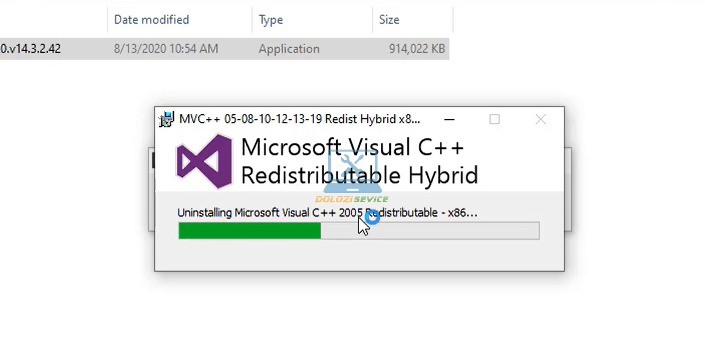 Visual C++ đang được cài đặt Visual C++ đang được cài đặt