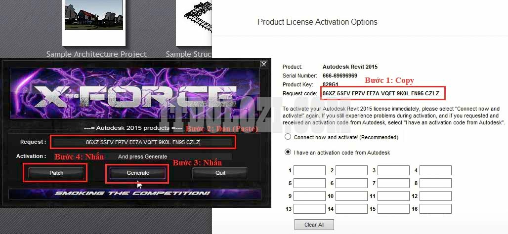 Kích hoạt phần mềm Autodesk Revit 2014 Kích hoạt phần mềm Autodesk Revit 2014