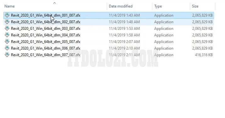 Chạy File Setup để cài đặt Autodesk Revit 2020
