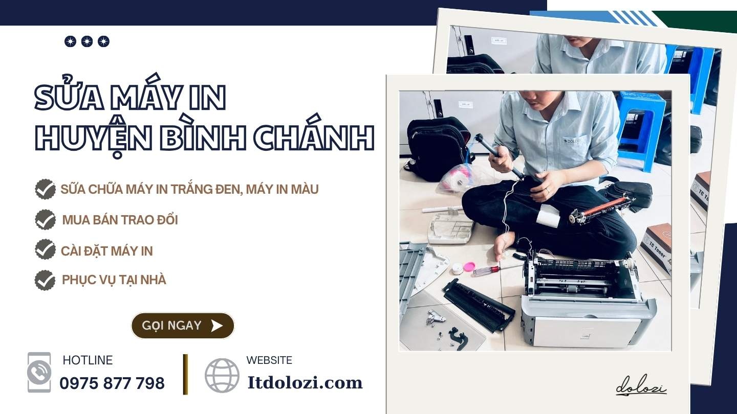 Dịch Vụ Sửa Chữa Máy In Huyện Bình Chánh Dịch Vụ Sửa Chữa Máy In Huyện Bình Chánh
