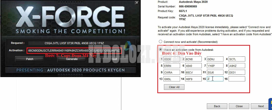 Tiếp theo Copy đoạn Code vừa tạo vào phần mềm Autodesk Maya 2020