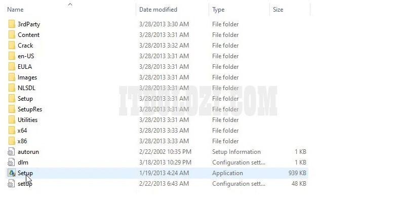 Giải nén phần mềm sau đó chạy File Setup