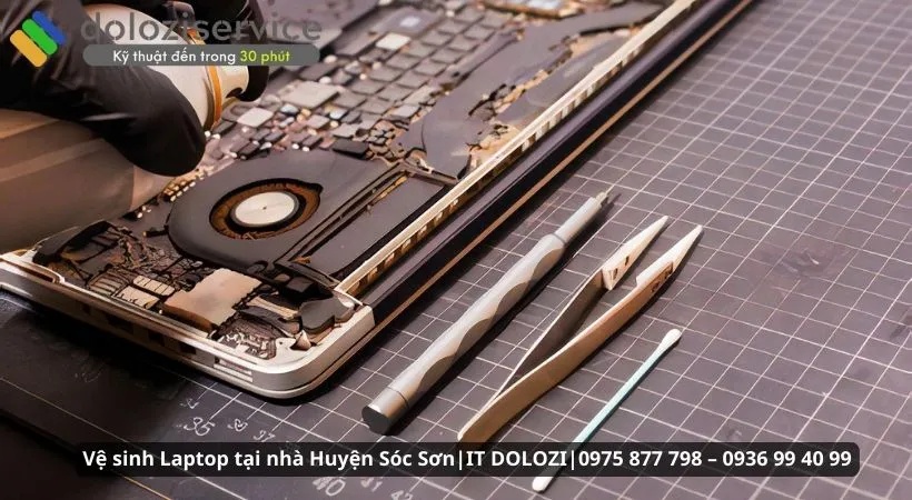 Vệ sinh laptop Huyện Sóc Sơn