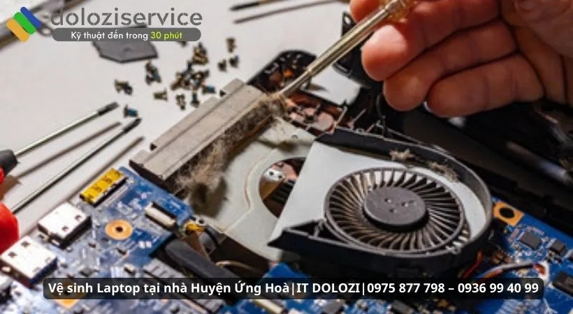 Dịch vụ vệ sinh laptop Huyện Ứng Hòa
