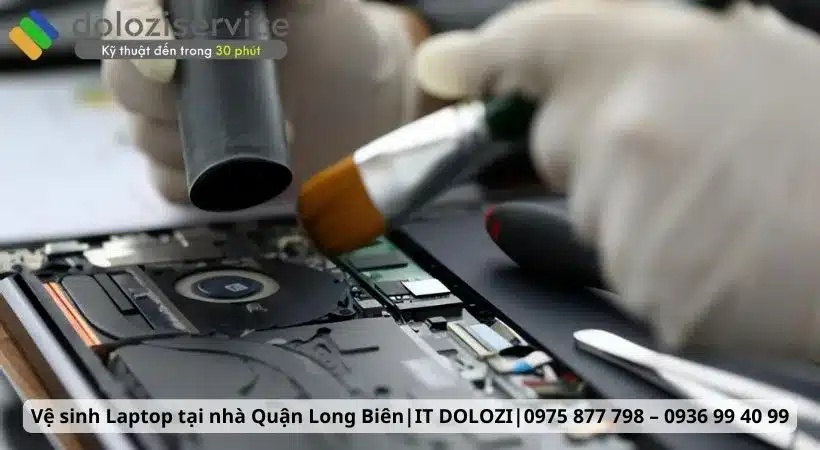 Vệ sinh Laptop Quận Long Biên
