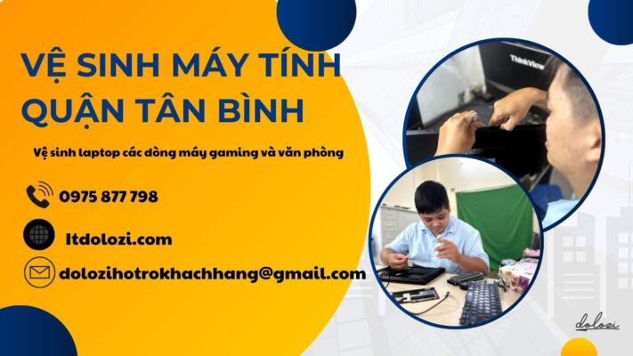 Vệ Sinh Máy Tính Quận Tân Bình: Giá Tốt Nhất!