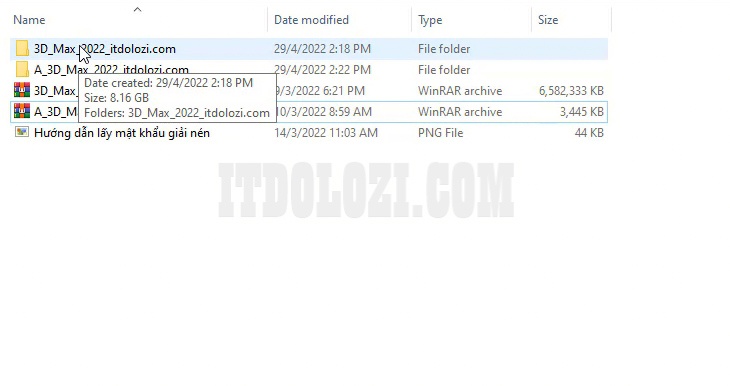 Giải nén phần mềm 3DS Max 2022 Giải nén phần mềm 3DS Max 2022