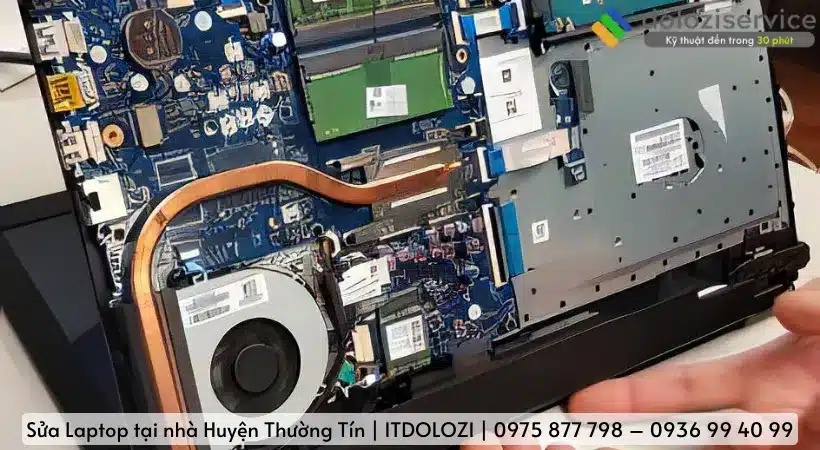 Quy Trình sửa laptop tại nhà huyện Thường Tín ITDolozi.