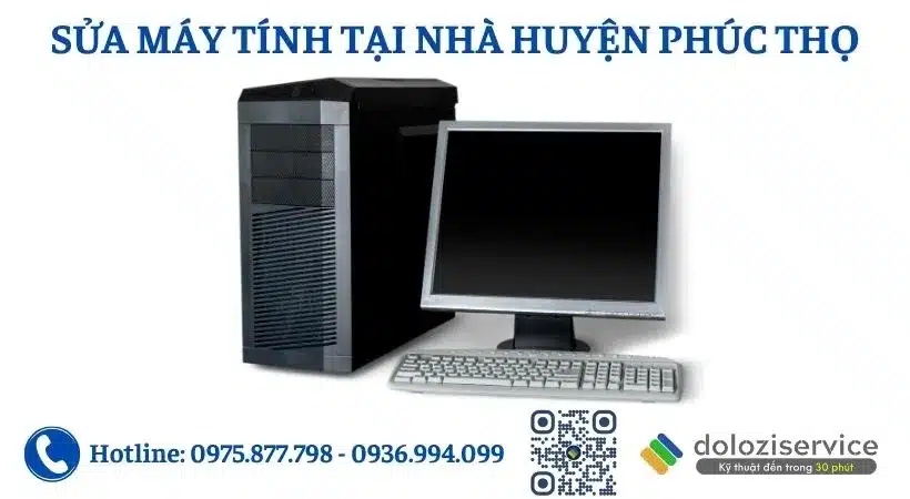 sửa máy tính tại nhà huyện Phúc Thọ