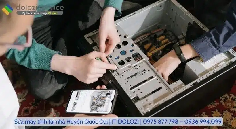 Những điểm nổi bật của dịch vụ sửa máy tính tại nhà huyện Quốc Oai