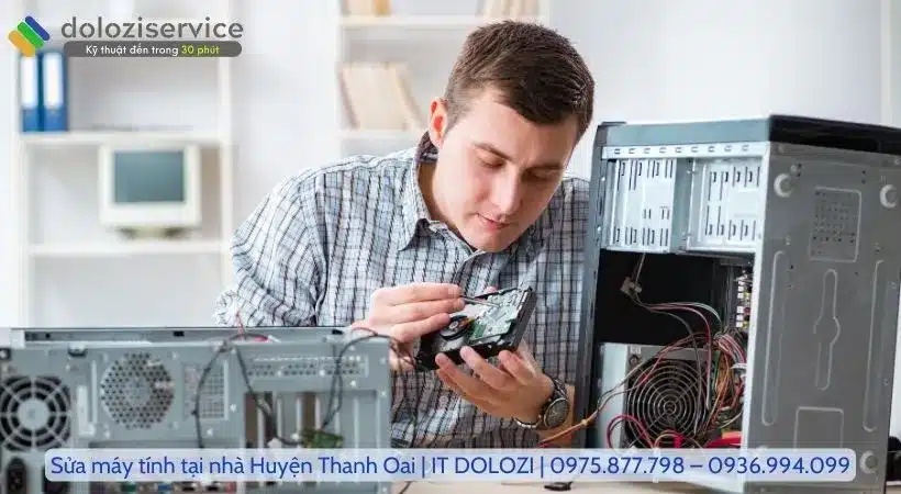 Lời khuyên khi sửa máy tính tại nhà huyện Thanh Oai