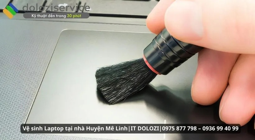 Vệ sinh laptop tại nhà Huyện Mê Linh giúp kéo dài tuổi thọ máy - Dolozi