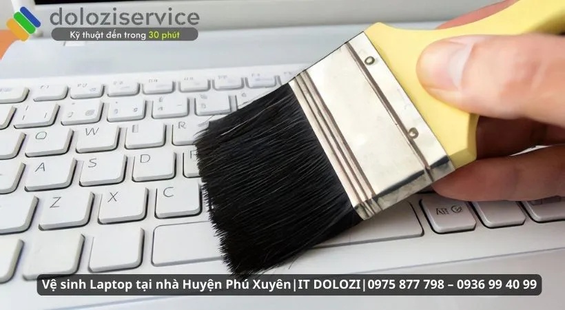 Dịch vụ vệ sinh laptop tại nhà Huyện Phú Xuyên