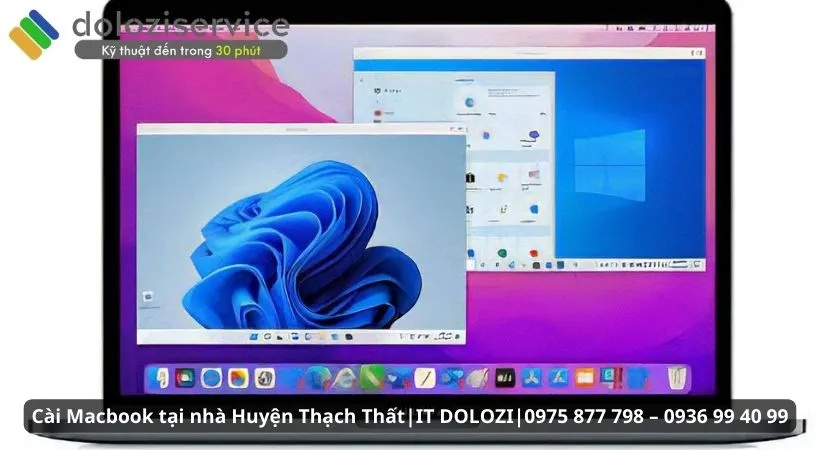 Dịch vụ cài macbook tại nhà Huyện Thạch Thất