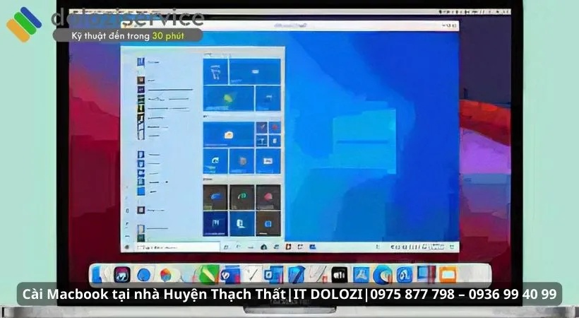 Quy trình cài đặt lại Macbook tại Dolozi