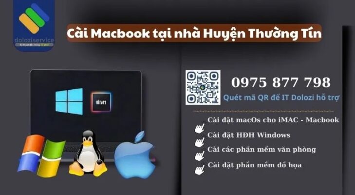 Cài Macbook Tại Nhà Huyện Thường Tín – Gọi Là Có Mặt!