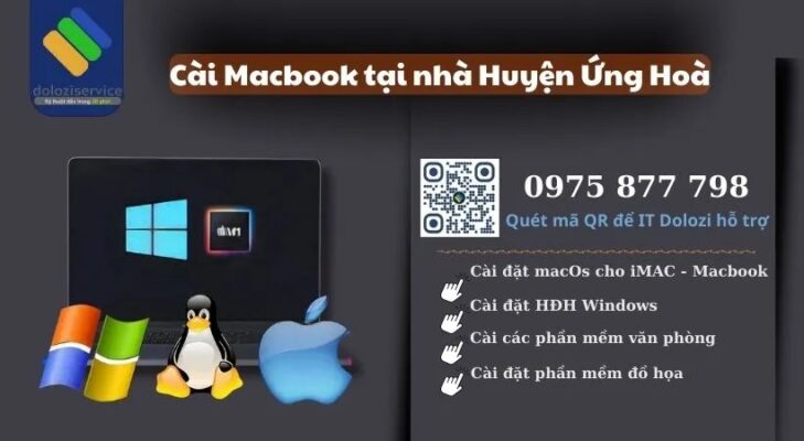 Cài Macbook Tại Nhà Huyện Ứng Hoà - Gọi Là Có Mặt!