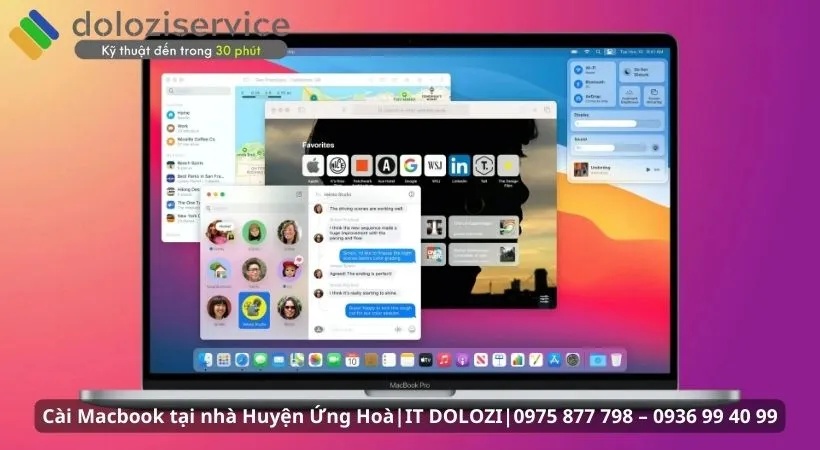 Dịch vụ cài macbook tại nhà Huyện Ứng Hòa