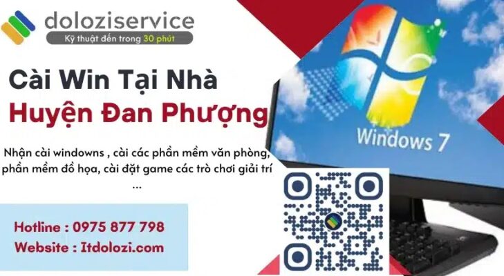 Cài Win Tại Nhà Huyện Đan Phượng - Gọi Là Có Ngay!