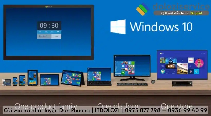 Giới thiệu dịch vụ cài win giá rẻ tại Dolozi.