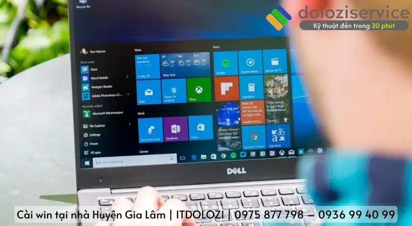 Dịch vụ cài win tại nhà chuyên nghiệp Dolozi