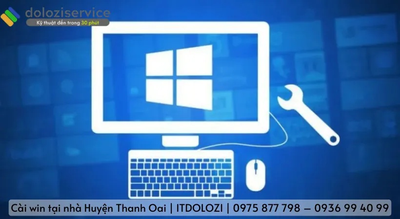 Các trường hợp cần cài win tại nhà huyện Thanh Oai.