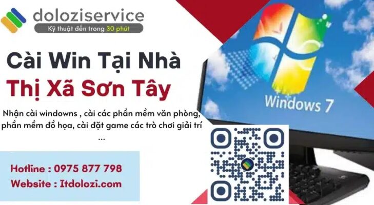 Cài Win Tại Nhà Thị Xã Sơn Tây - Gọi Là Có Mặt Ngay!