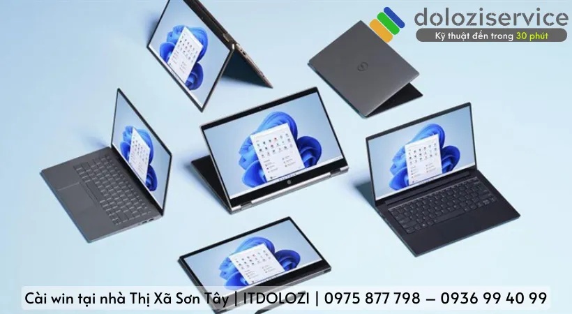 Dịch vụ cài win tại nhà Thị xã Sơn Tây uy tín - Dolozi