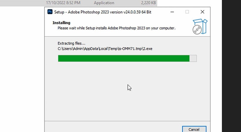 Hướng dẫn cài đặt Photoshop 2023 chi tiết