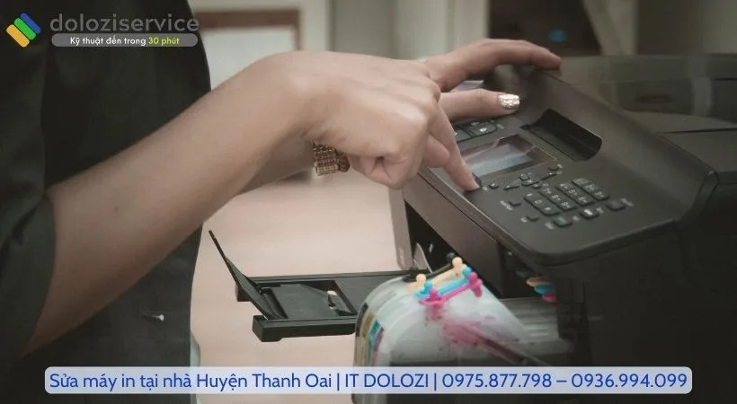 Bảng giá sửa máy in tại nhà huyện Thanh Oai
