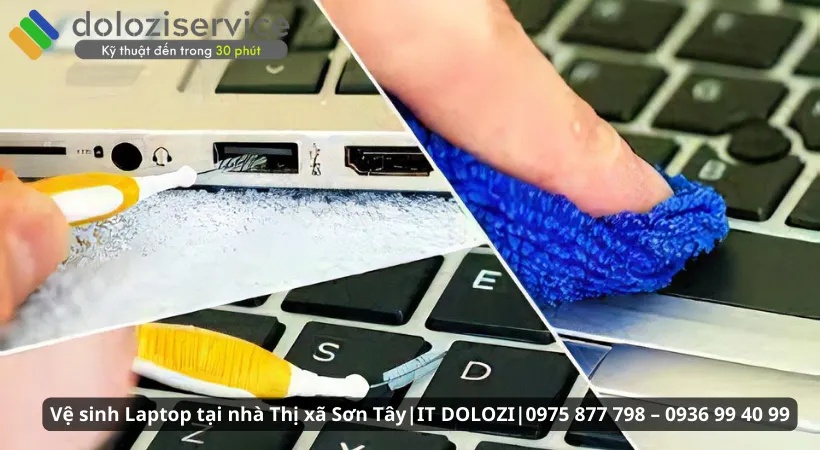 Dịch vụ vệ sinh laptop tại nhà giúp tiết kiệm thời gian và công sức