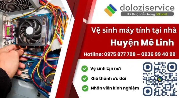 Vệ Sinh Máy Tính Tại Nhà Huyện Mê Linh - Giá Rẻ, Gọi Ngay!