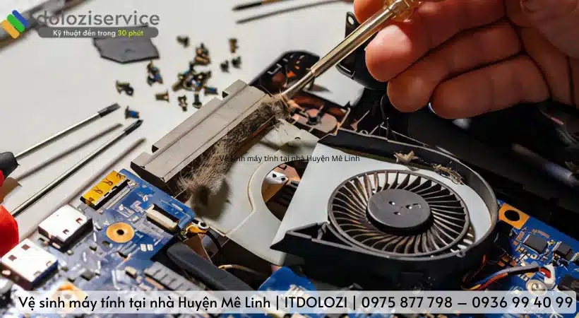 Lý do cần vệ sinh máy tính định kỳ tại nhà huyện Mê Linh
