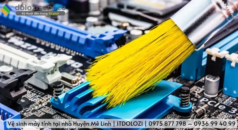 Quy trình vệ sinh máy tính chuyên nghiệp tại Dolozi