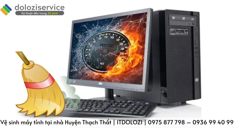 Khi nào cần vệ sinh máy tính tại nhà huyện Thạch Thất?