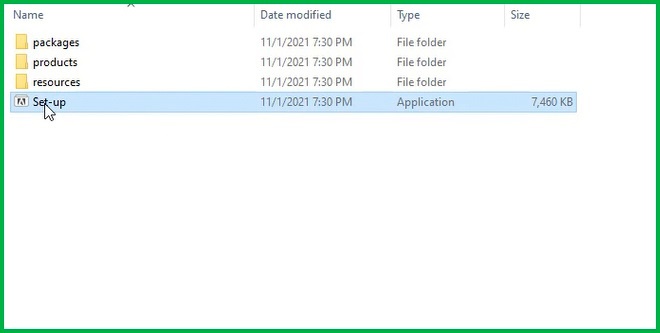 Double Click vào File Setup để cài đặt phần mềm Tiến hành cài đặt phần mềm
